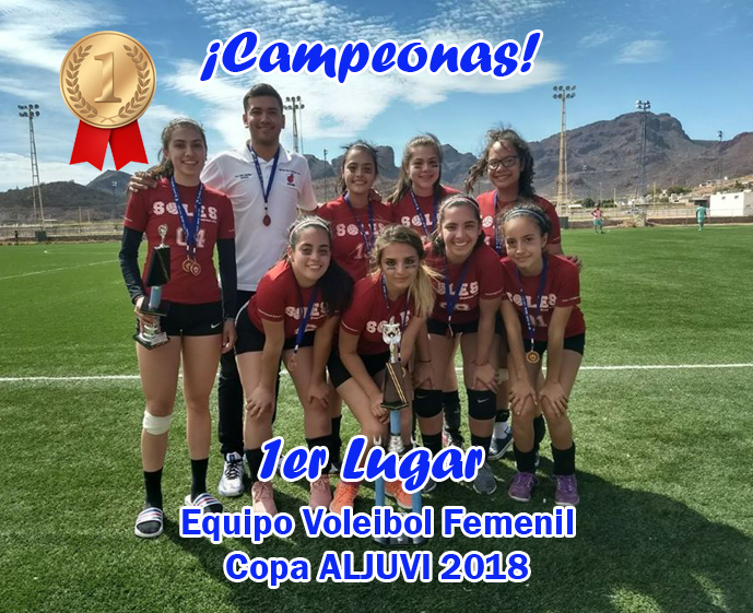 1er Lugar Voli Prepa Femenil